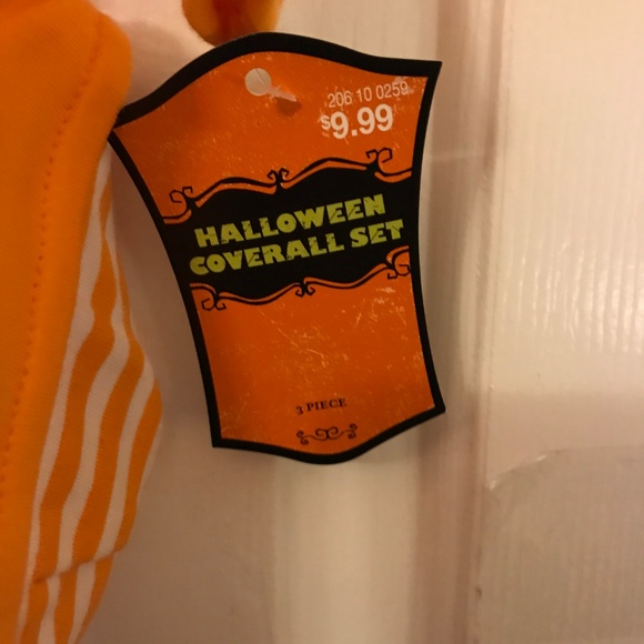 Baby Halloween 3-Piece Coverall Set 3 Months NWT - Picture 4 of 5